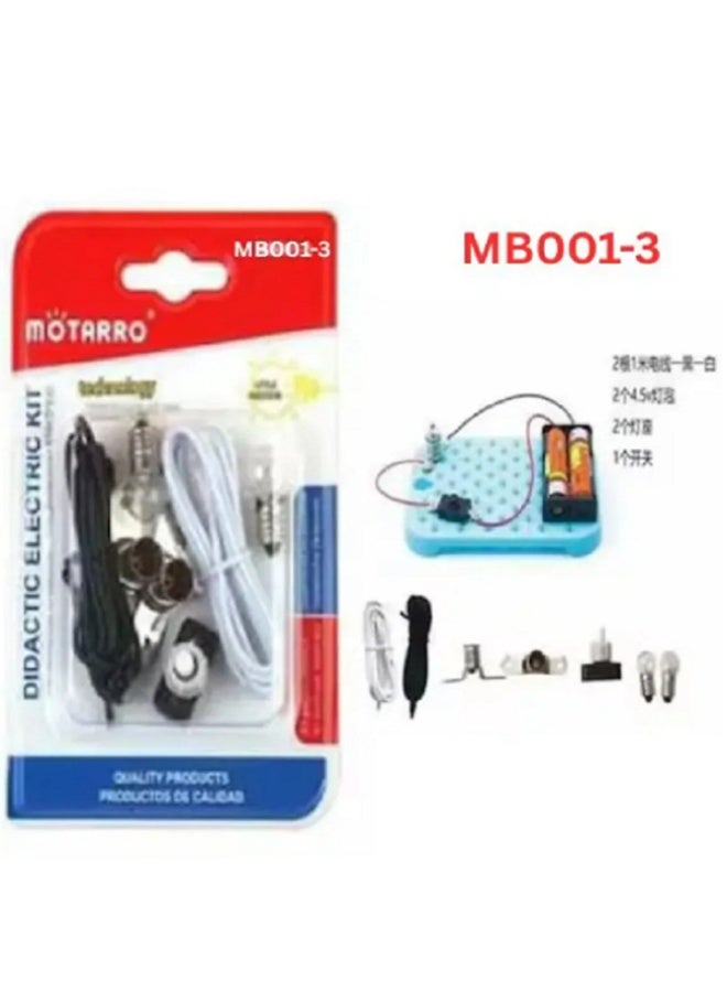 MOTARRO Didactic Electric Kit MB001-3 – An electronic educational kit for children and students